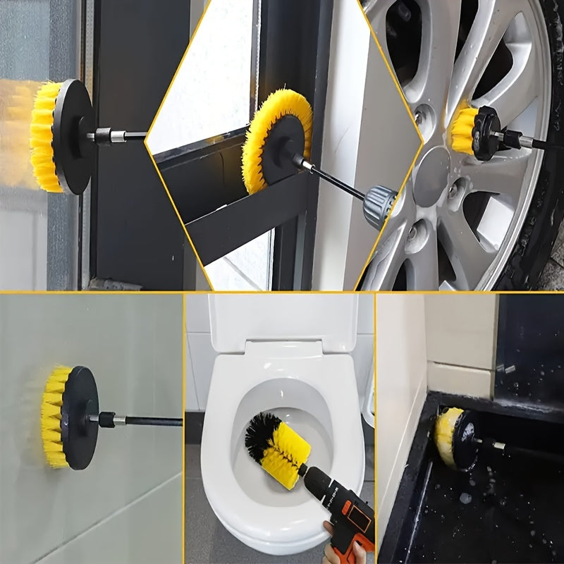Scrubber Drill Brush Set – Effortless Deep Cleaning