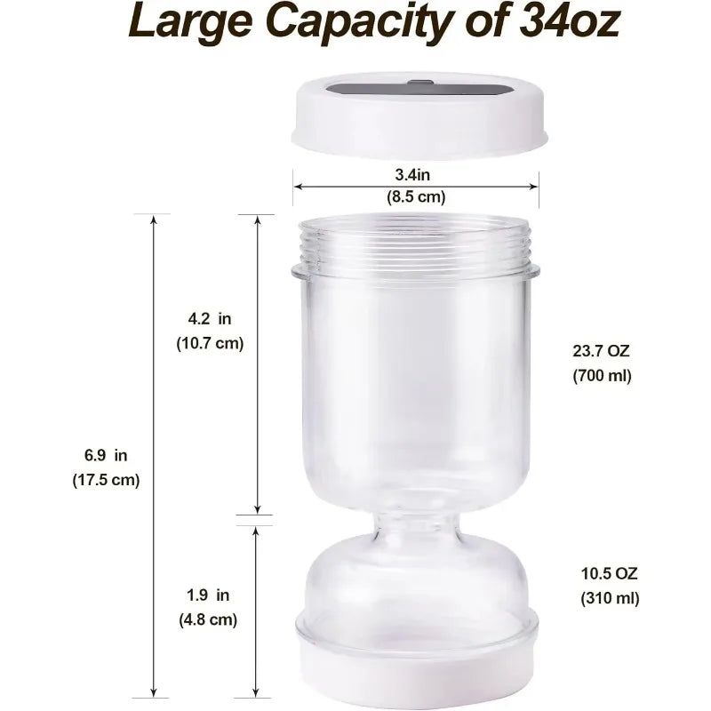 Wet & Dry Food Separator – Keep Kimchi & Pickles Fresh Longer