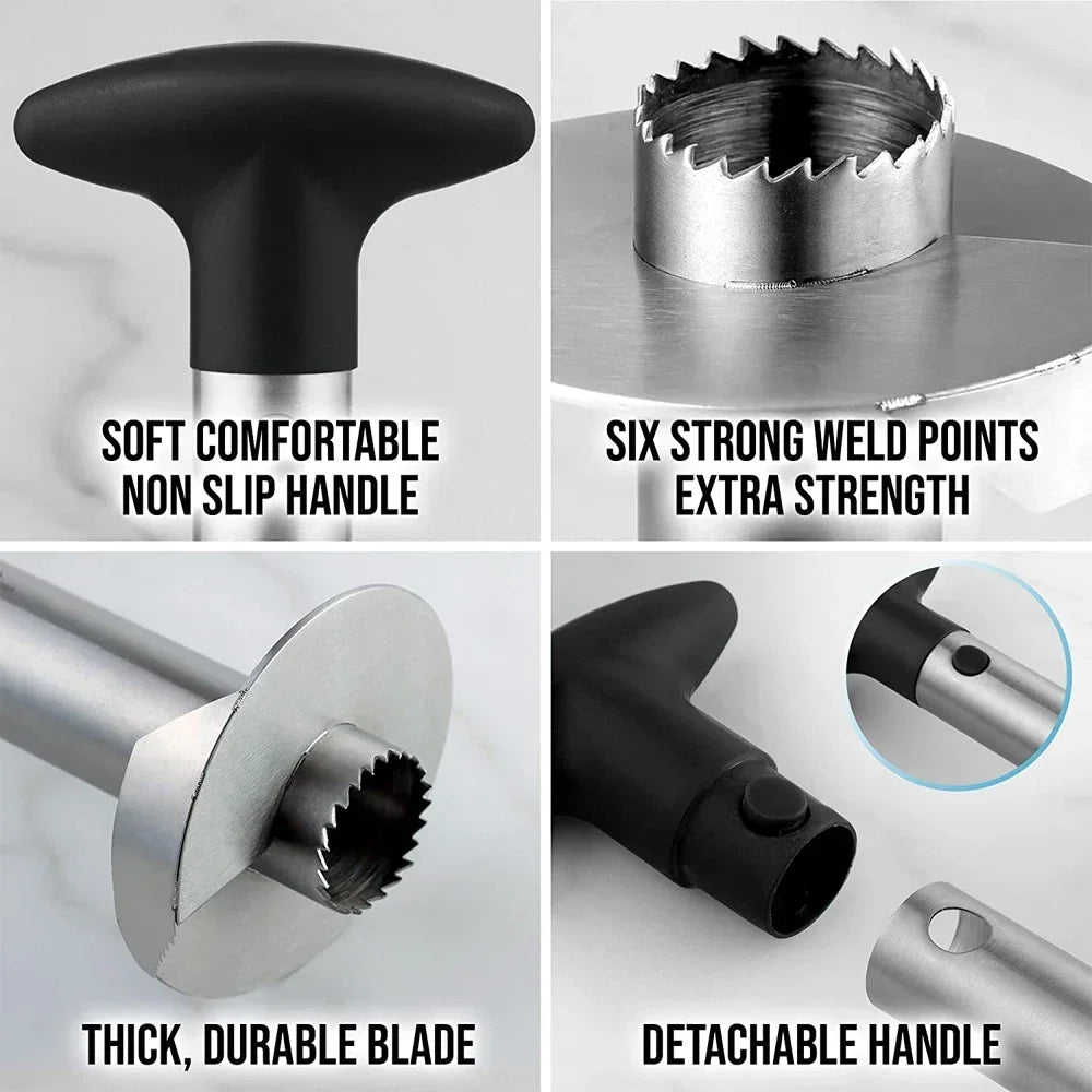 Pineapple Corer & Slicer – No More Mess, Just Fresh Slices