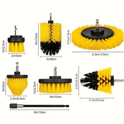 Scrubber Drill Brush Set – Effortless Deep Cleaning