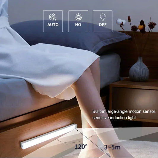 FlexorShop Smart Wall Light : Magnetic LED Lamp with Motion Sensor