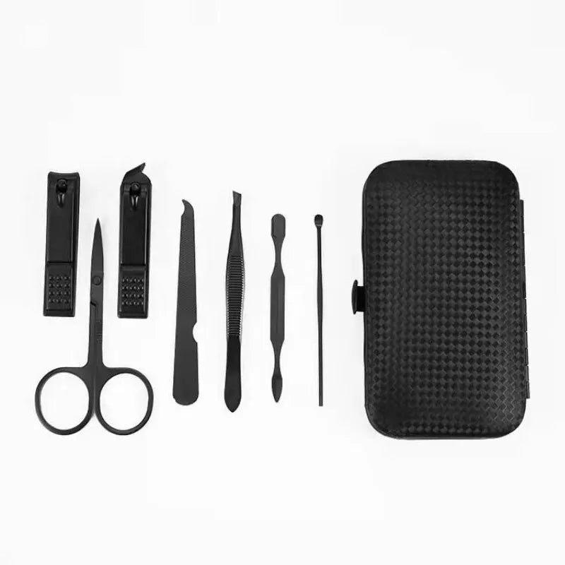 FlexorShop Home Nail Clipper Set: 7-Piece Manicure & Grooming Kit