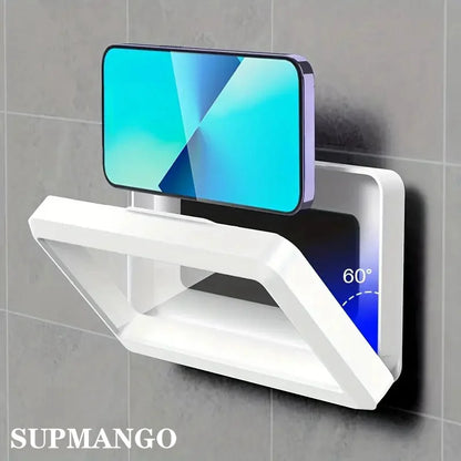 FlexorShop Waterproof Bathroom Phone Box: Wall-Mounted Protective Cover