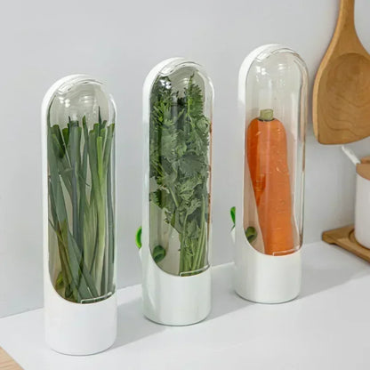 FlexorShop Refrigerator Herb and Vegetable Preserving Bottle: A Crisper Enhancement