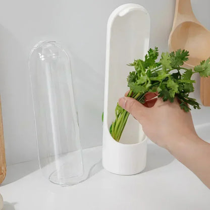 FlexorShop Refrigerator Herb and Vegetable Preserving Bottle: A Crisper Enhancement