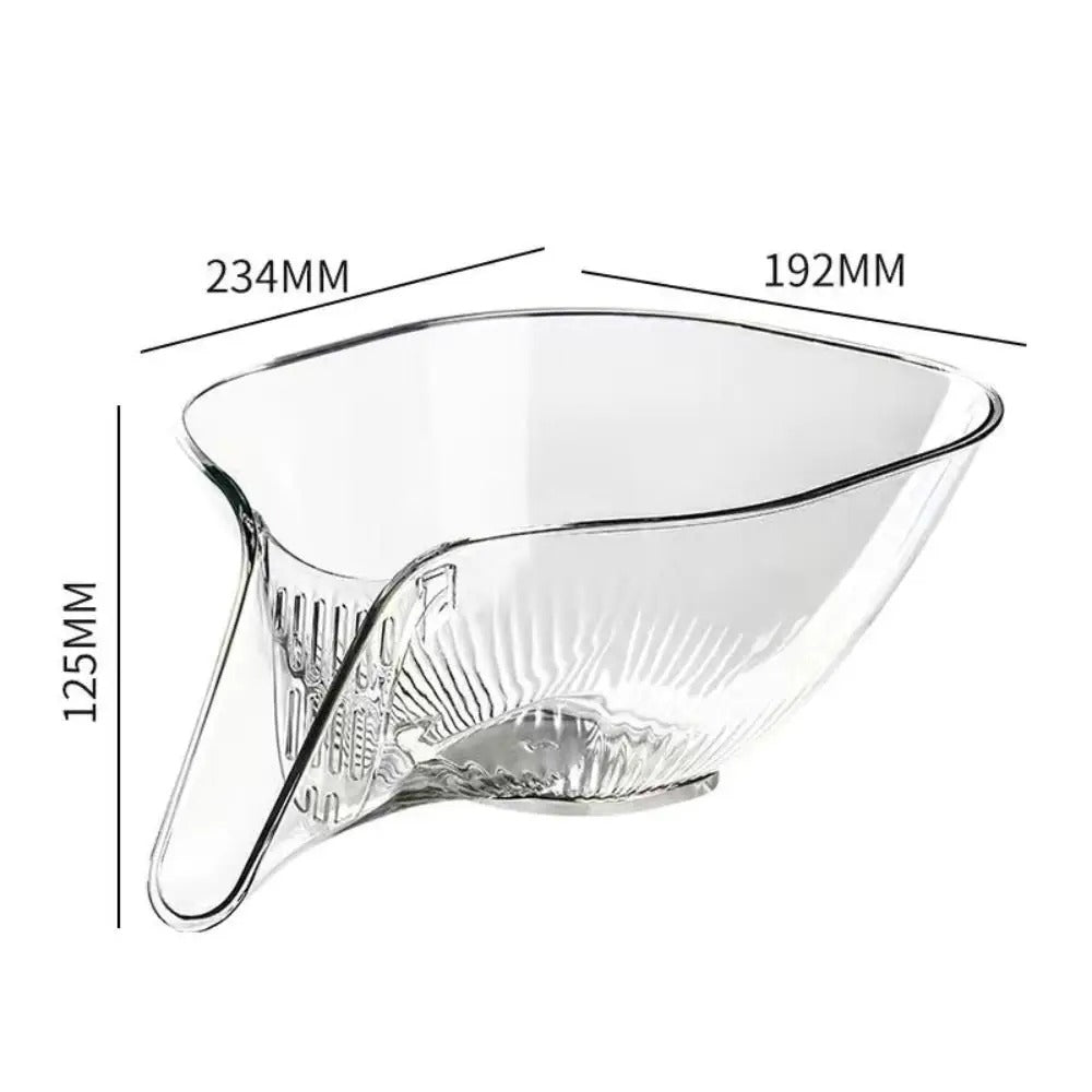 FlexorShop Household Sink Drain Basket: Versatile Vegetable Basin